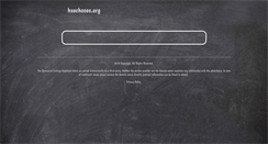 Desktop Screenshot of hsochocos.org